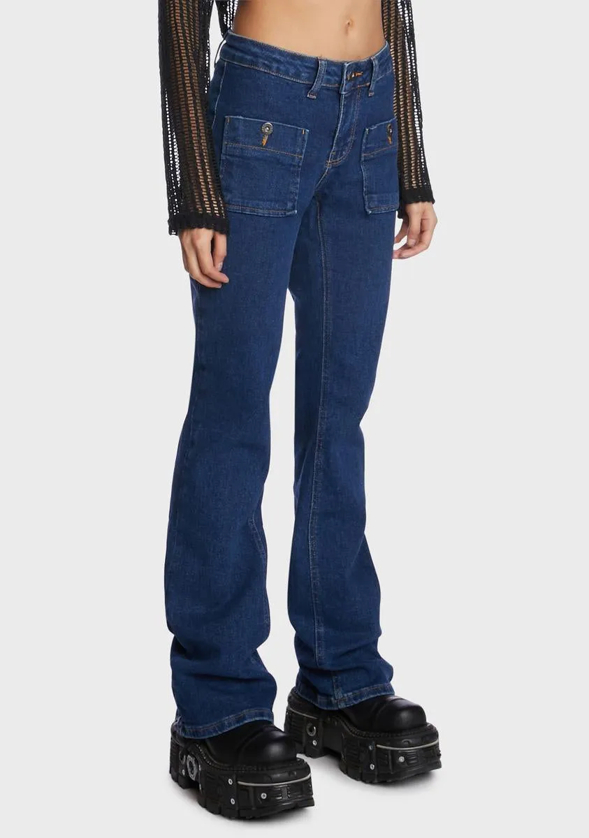 Flashback Low Rider Jeans sold by Dolls Kill product image thumbnail 4