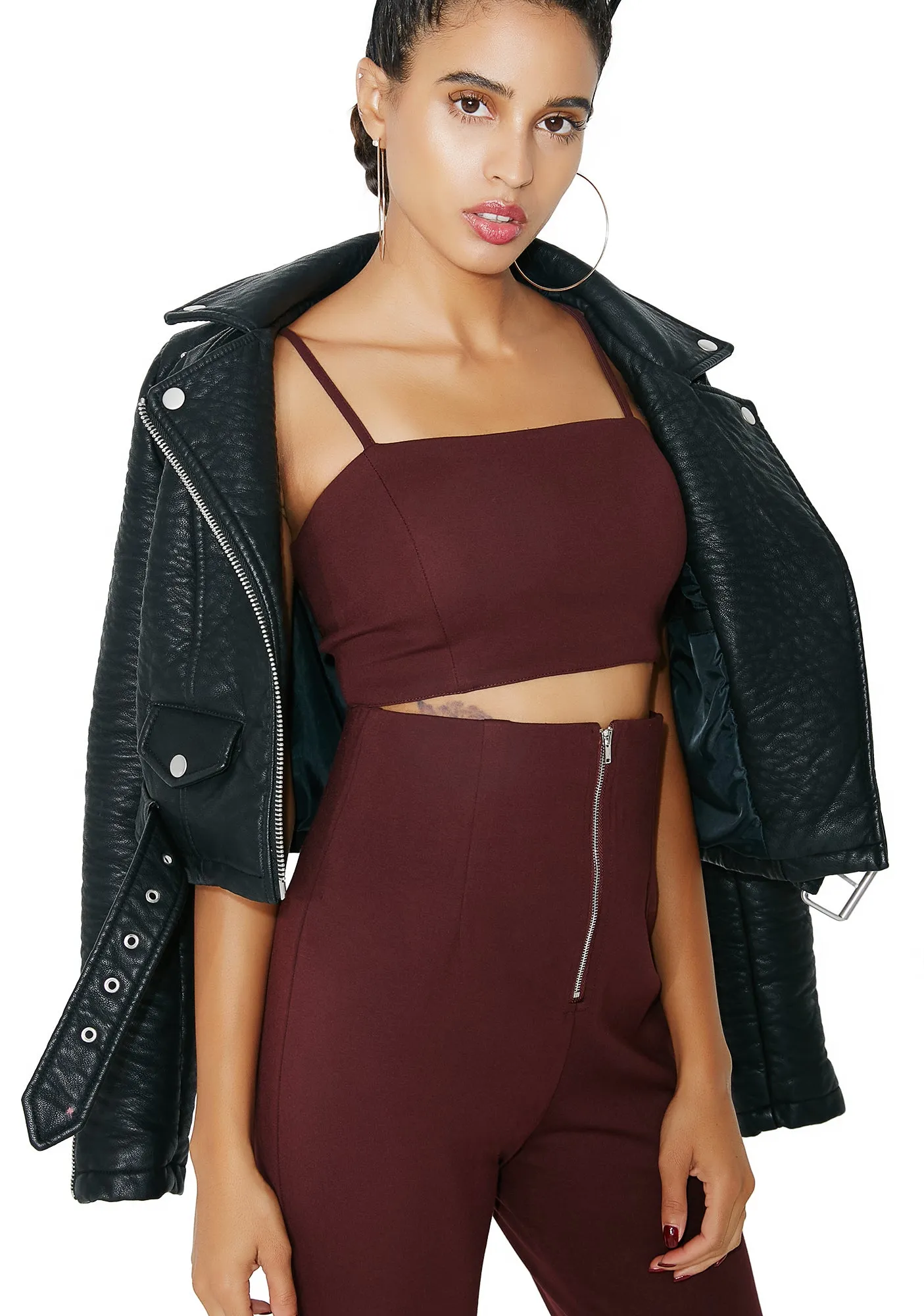 Last Call Crop Tank sold by Dolls Kill product image thumbnail 3