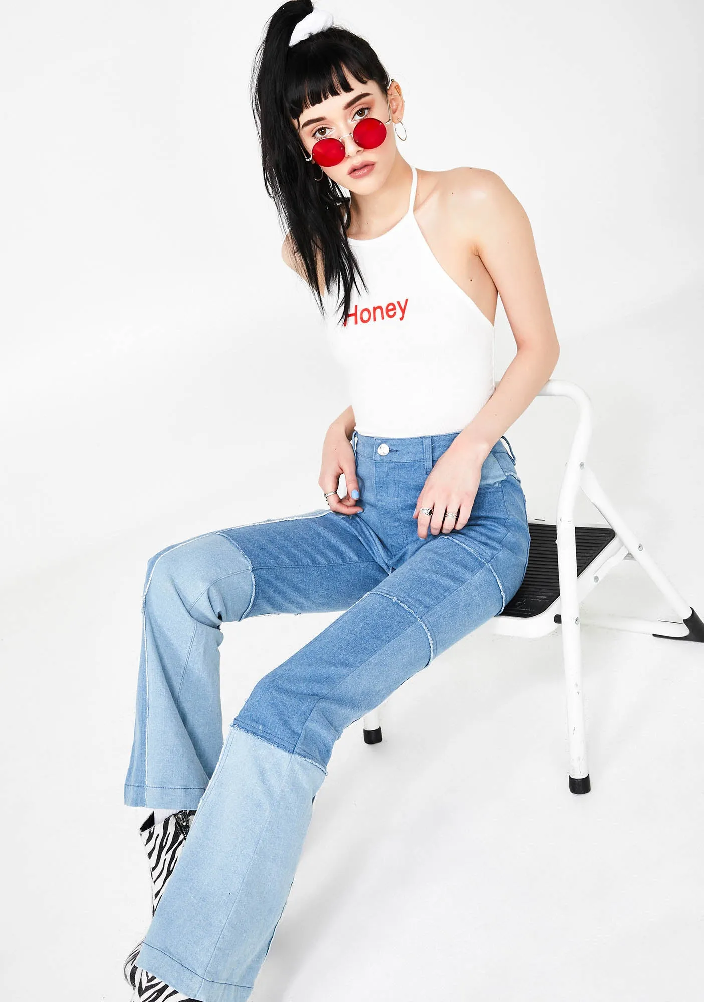 Hunny I'm Home Halter Top sold by Dolls Kill product image thumbnail 2