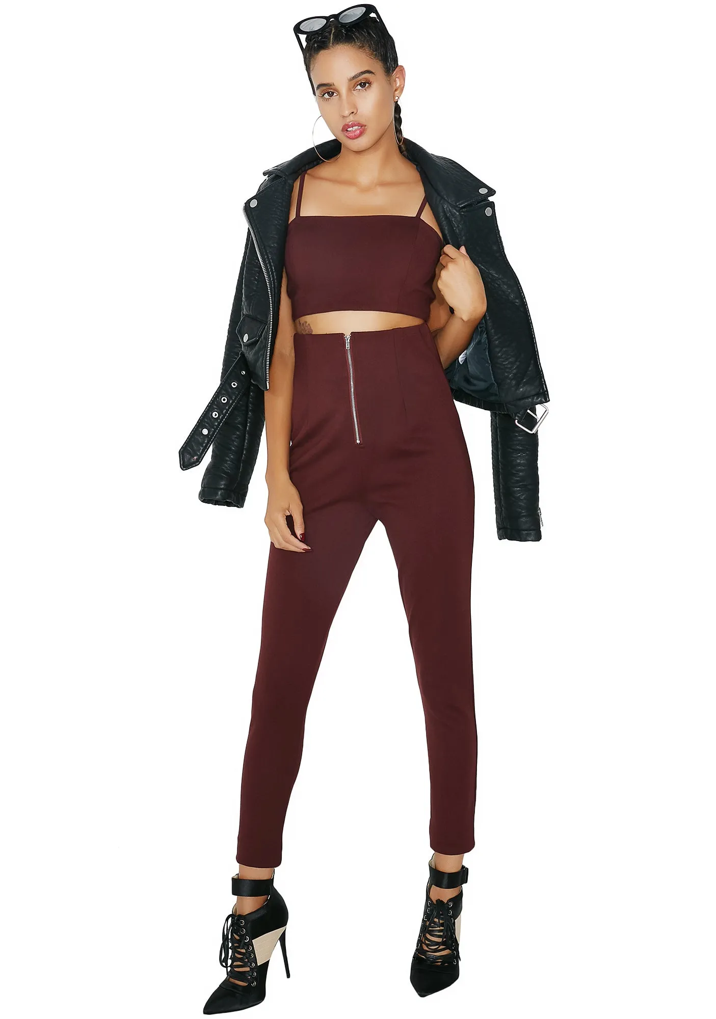 Last Call Crop Tank sold by Dolls Kill product image thumbnail 5