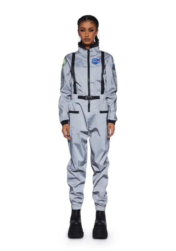 NASA-TY Reflective Flight Suit Costume sold by Dolls Kill