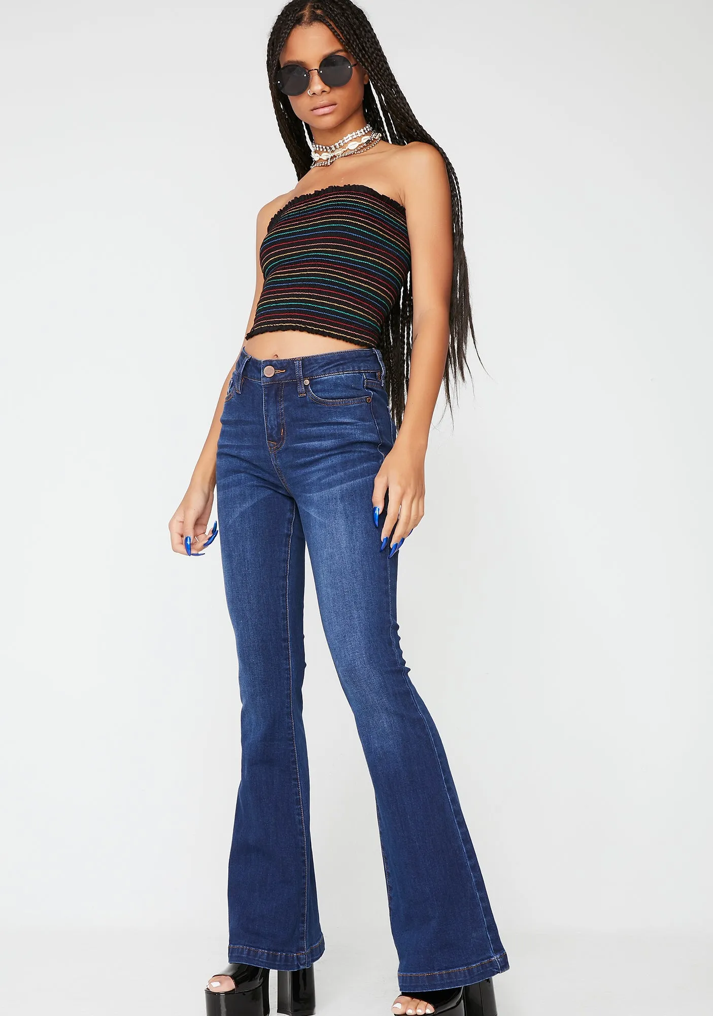 Boss Appeal Denim Flares sold by Dolls Kill product image thumbnail 3