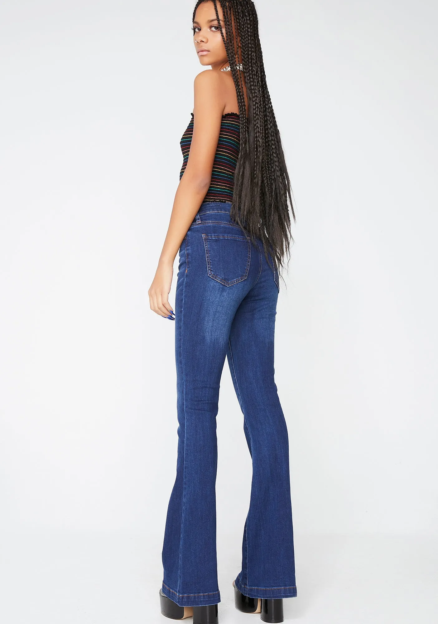 Boss Appeal Denim Flares sold by Dolls Kill product image thumbnail 4