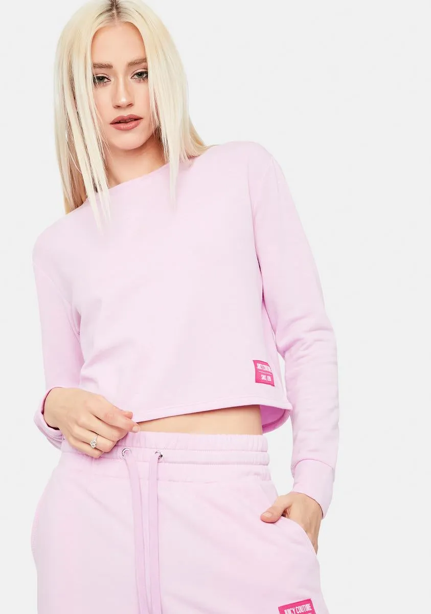 Cozy Fleece Crewneck sold by Dolls Kill