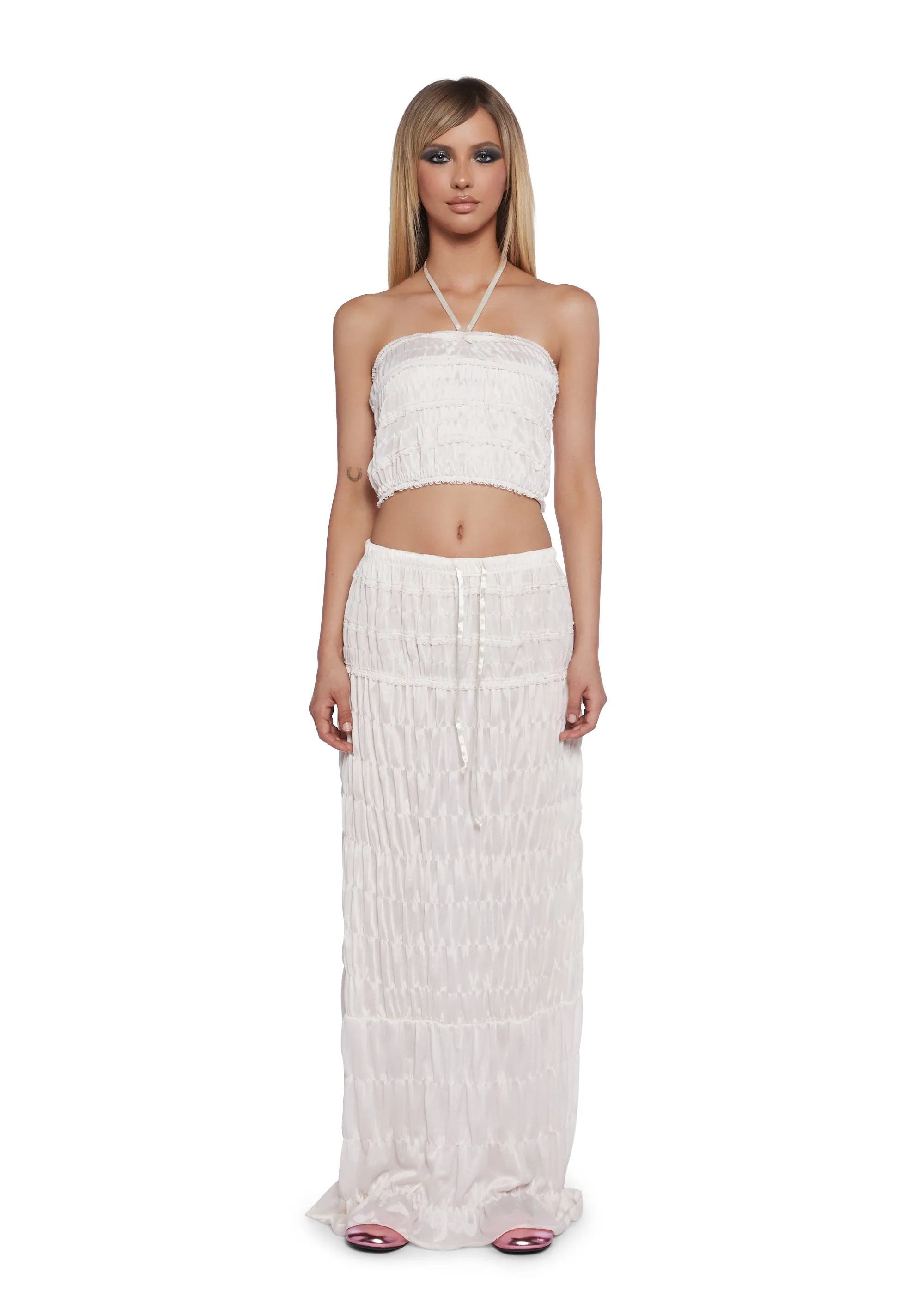 Whispers Of Intrigue Skirt Set sold by Dolls Kill