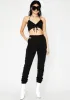 Midnight Get Like Me Jogger Sweatpants sold by Dolls Kill