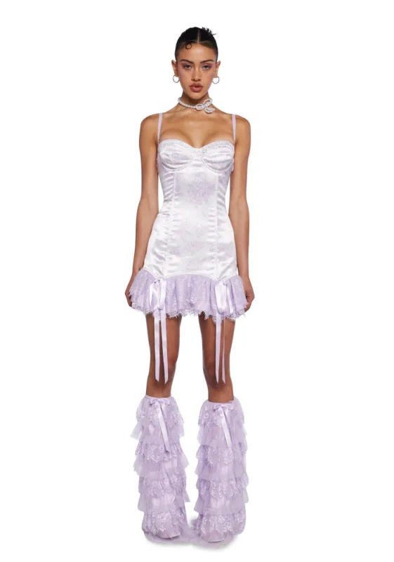 Sweet Charmer Bodycon Dress And Leg Warmers sold by Dolls Kill
