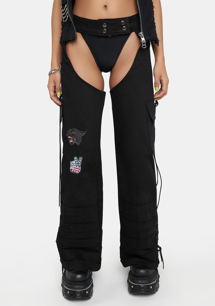 Cargo Pocket Army Chaps | Parallel