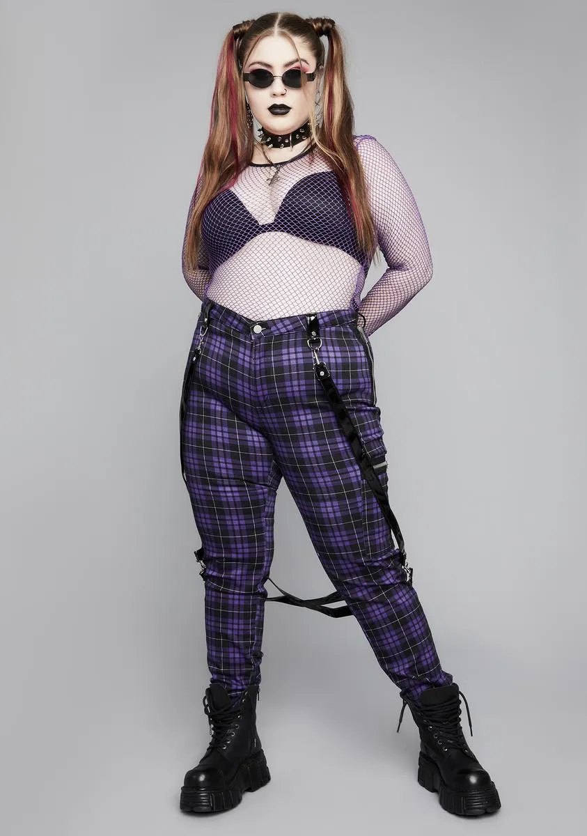 Plus Presence Of Evil Fishnet Top sold by Dolls Kill product image thumbnail 3