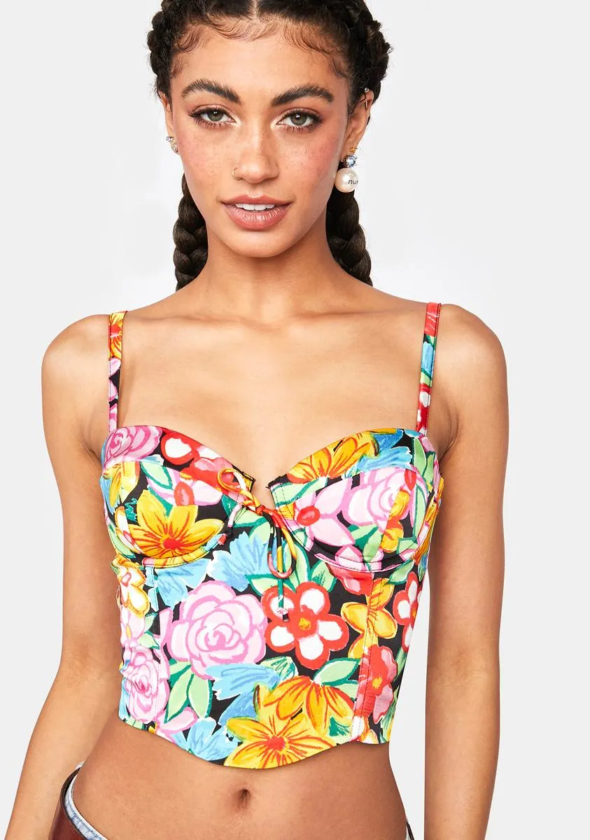 Mallory Corset Top sold by Dolls Kill