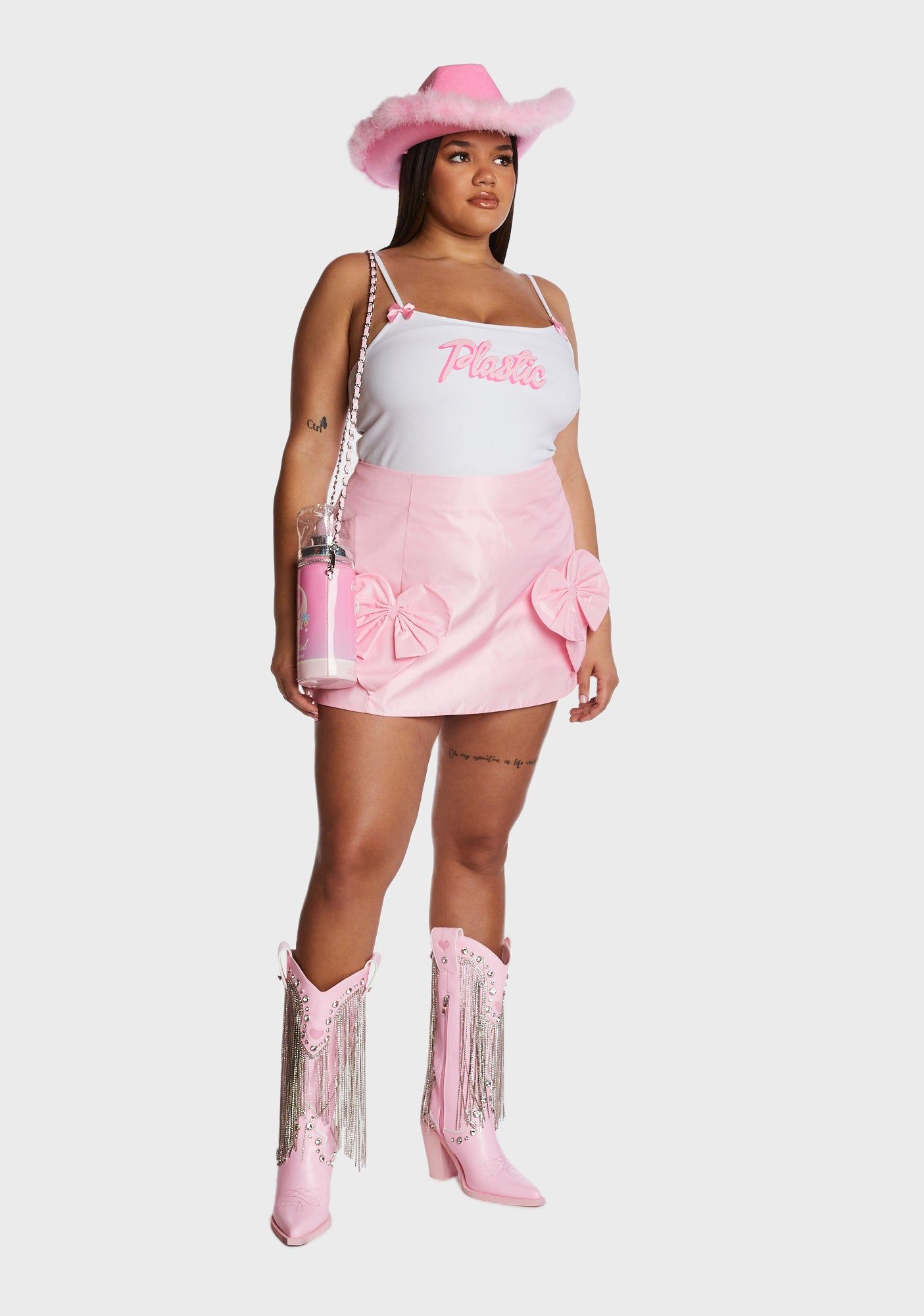 Plus Love Triangle Mini Skirt sold by Dolls Kill product image thumbnail 2