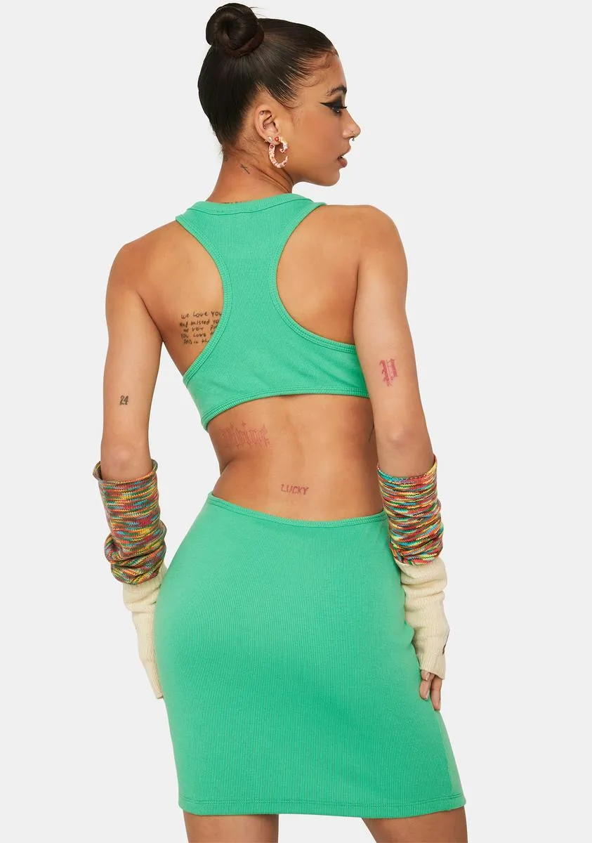 Mint To Infinity Mini Dress sold by Dolls Kill product image thumbnail 4