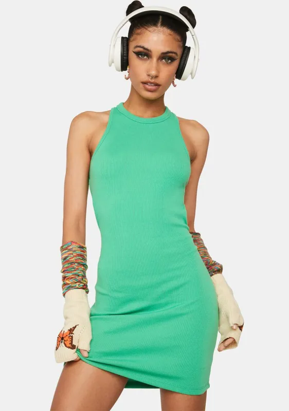 Mint To Infinity Mini Dress sold by Dolls Kill