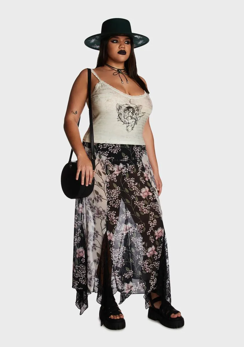 Plus Light As A Feather Tank Top sold by Dolls Kill product image thumbnail 5