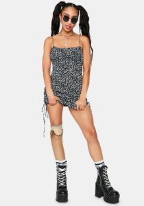 Watch Me Werk Floral Mini Dress sold by Dolls Kill