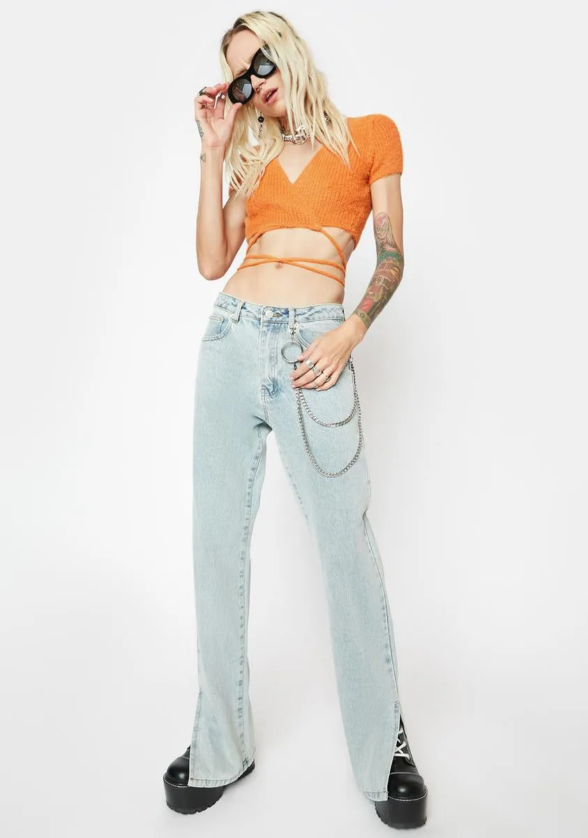 Sweet Never Sour Wrap Top sold by Dolls Kill product image thumbnail 3