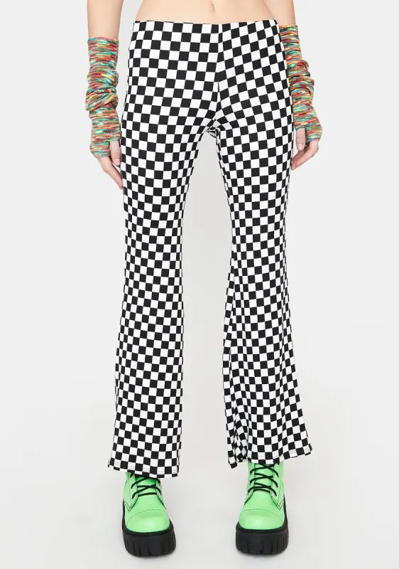 Making Arrangements Flare Pants sold by Dolls Kill