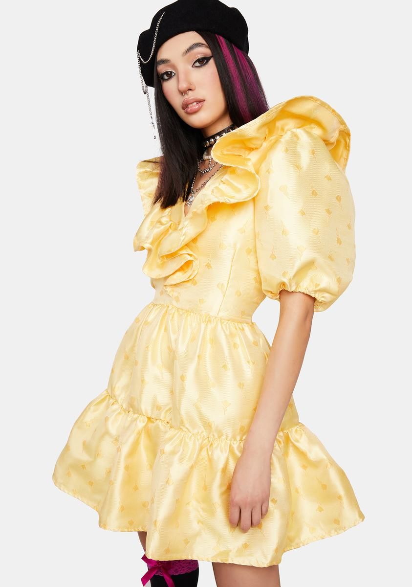 Starfish Ruffle Mini Dress sold by Dolls Kill product image thumbnail 2