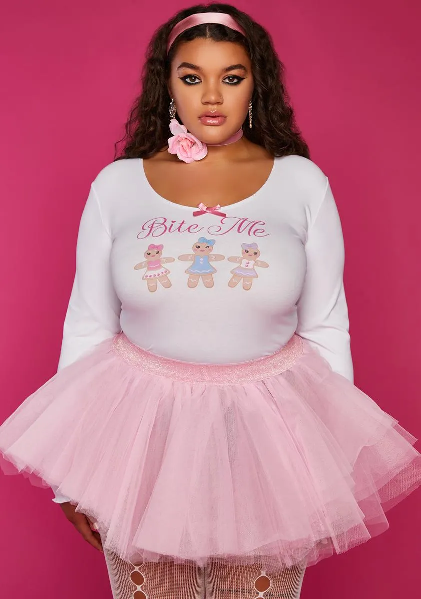 Plus Up To Snow Good Graphic Tee sold by Dolls Kill