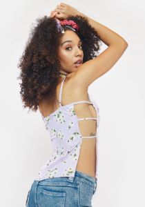 Lilac Happy For Days Cami Tank sold by Dolls Kill