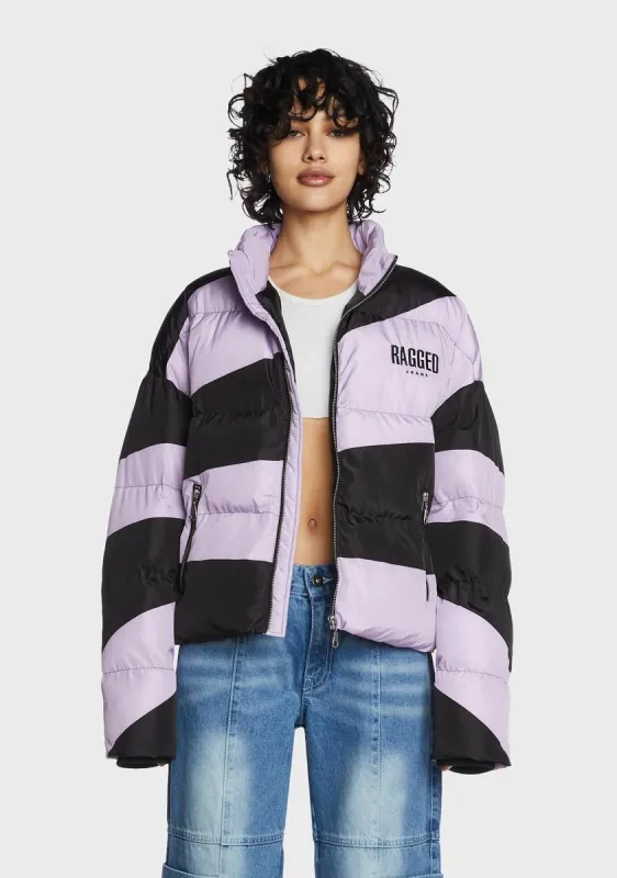 Zonked Puffer Jacket sold by Dolls Kill