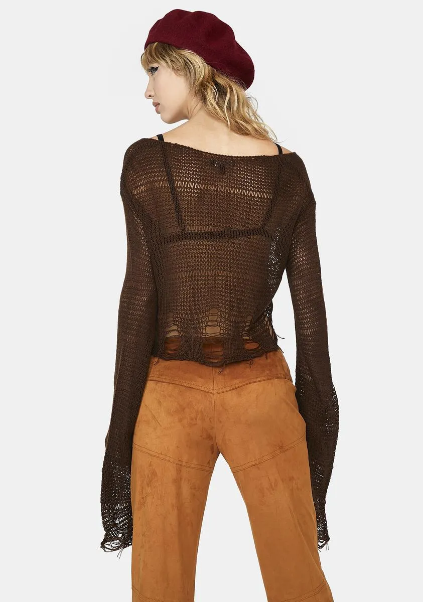 Earth Has Spoken Sweater sold by Dolls Kill product image thumbnail 4