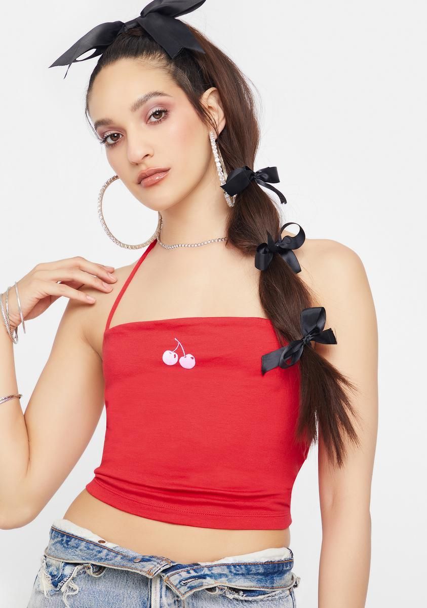 Cherry Malibu Cami sold by Dolls Kill