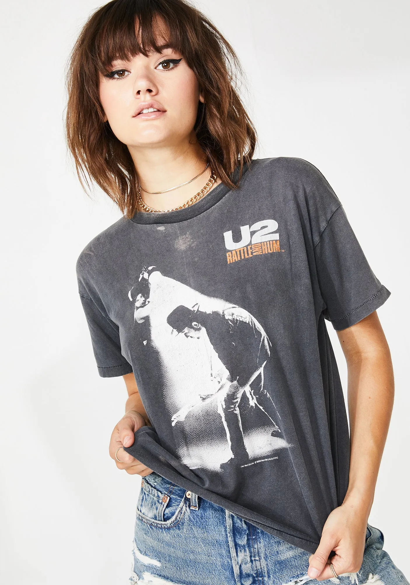 Vintage U2 Rattle And Hum Tee sold by Dolls Kill