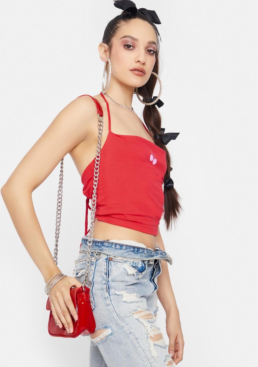 Cherry Malibu Cami sold by Dolls Kill product image thumbnail 2