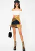 She's So Cold Colorblock Skirt sold by Dolls Kill