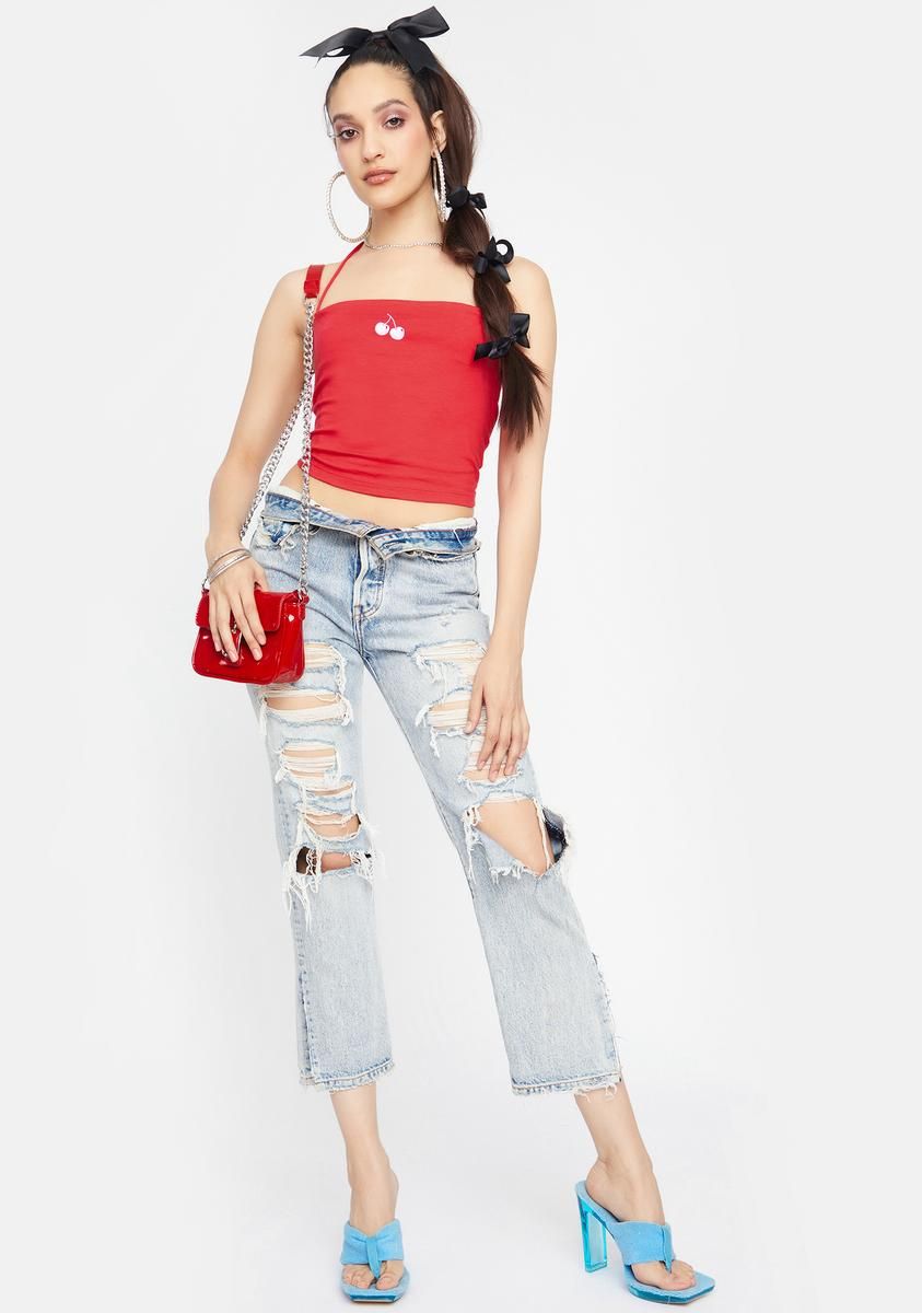 Cherry Malibu Cami sold by Dolls Kill product image thumbnail 3