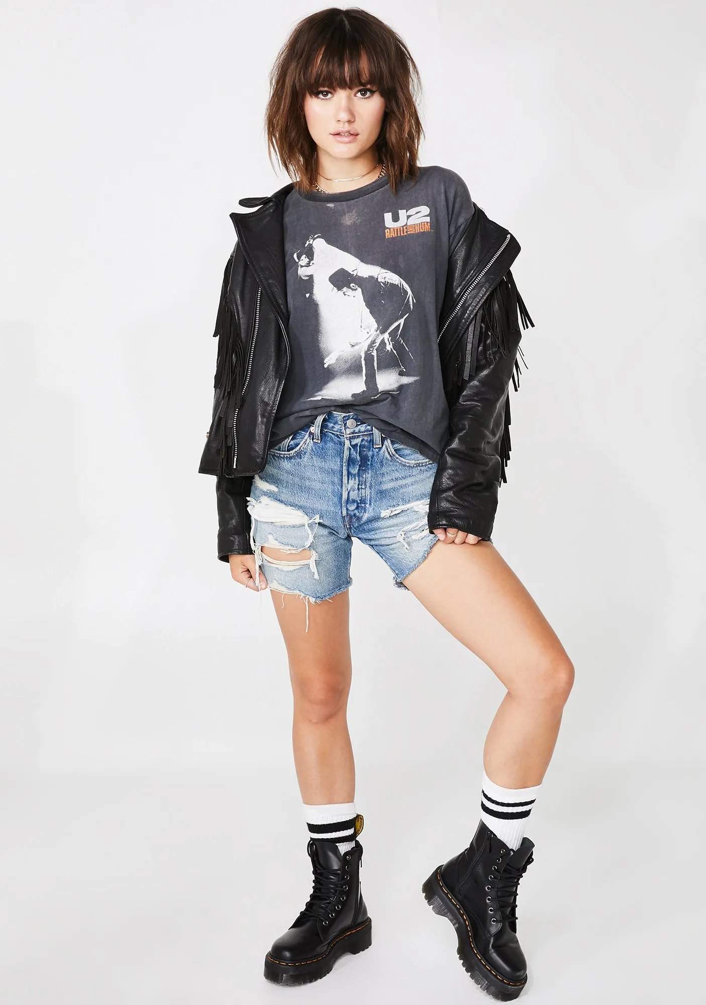 Vintage U2 Rattle And Hum Tee sold by Dolls Kill product image thumbnail 3