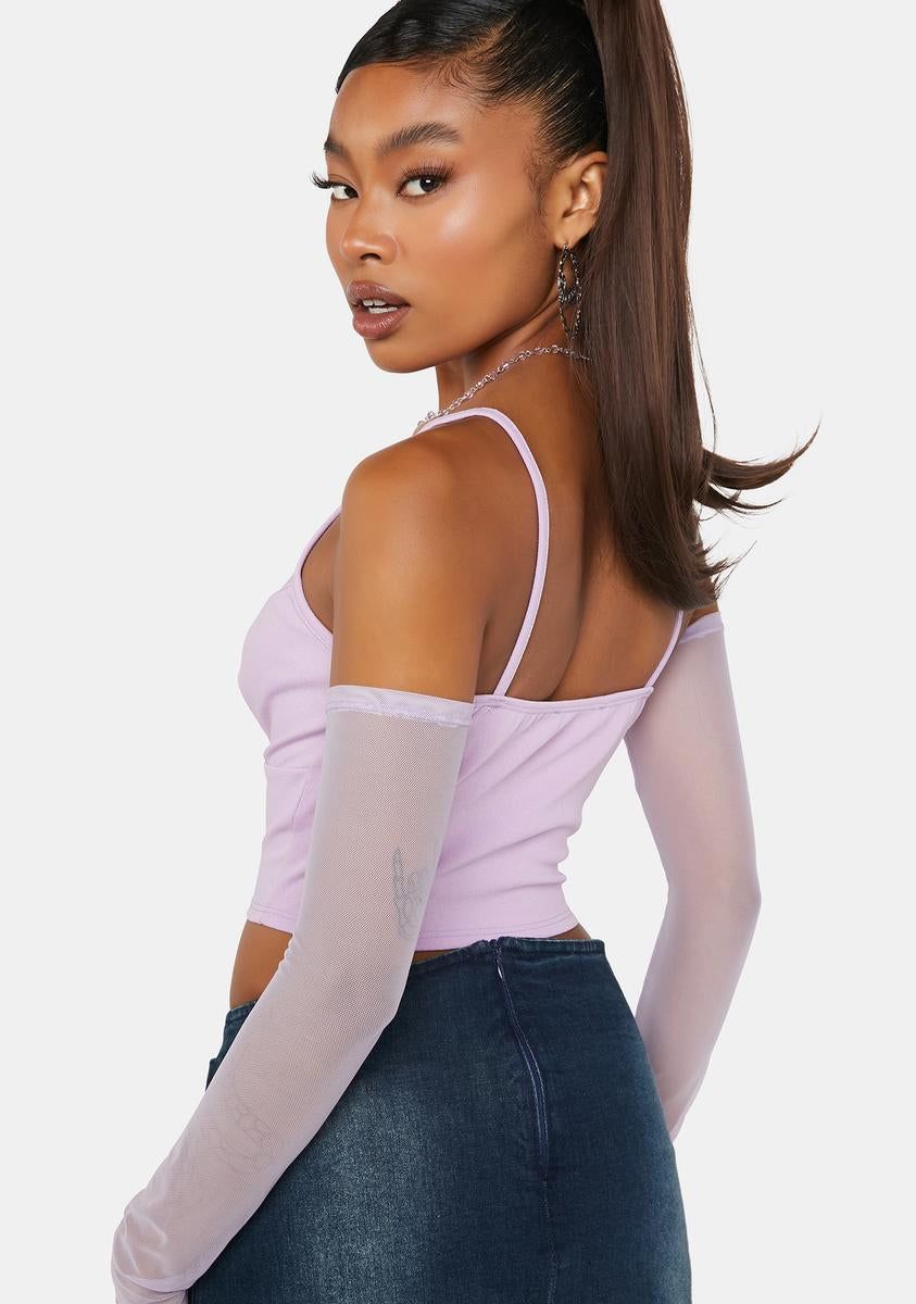 Scene Cycle Crop Top sold by Dolls Kill product image thumbnail 4