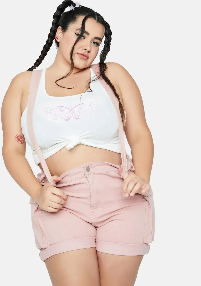 Candy She's Either Right Or Wrong Shortalls sold by Dolls Kill product image thumbnail 2