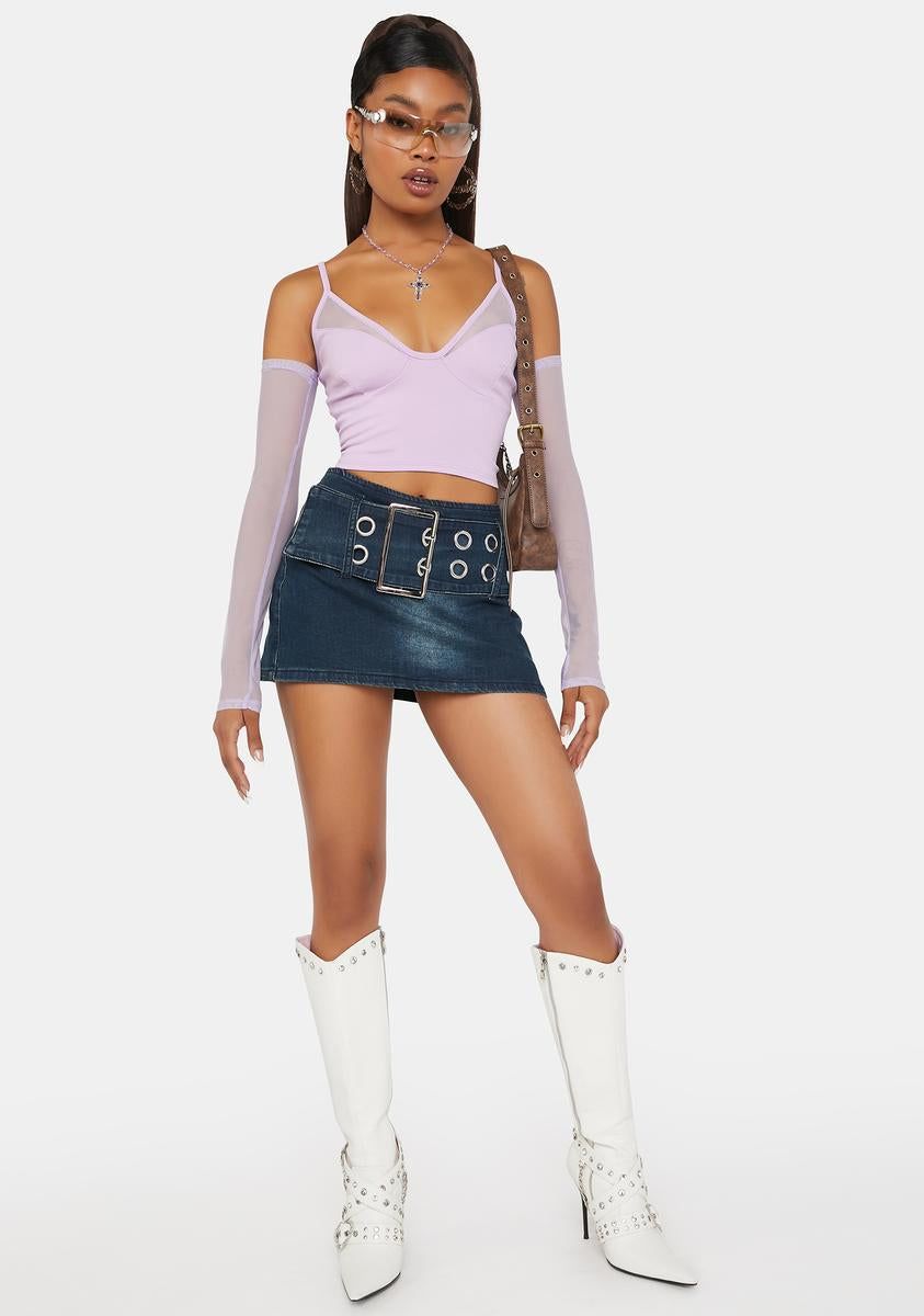 Scene Cycle Crop Top sold by Dolls Kill product image thumbnail 3