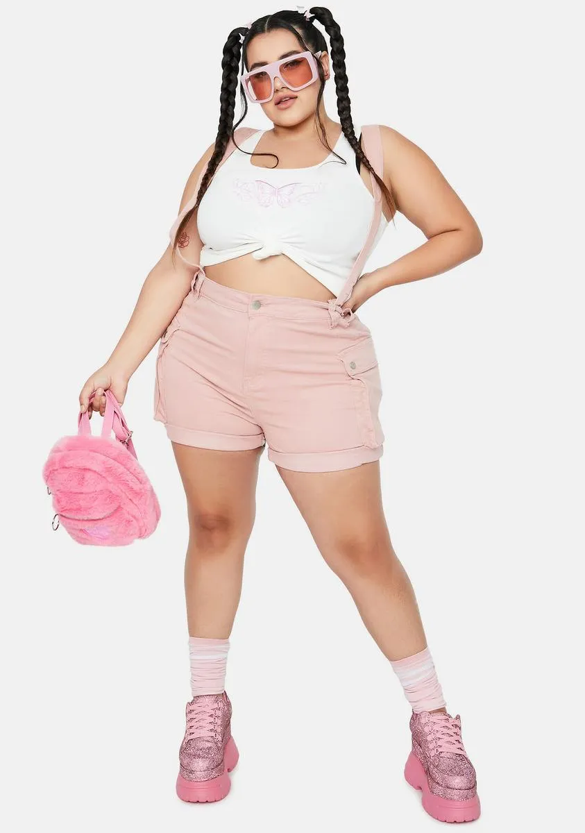 Candy She's Either Right Or Wrong Shortalls sold by Dolls Kill product image thumbnail 3