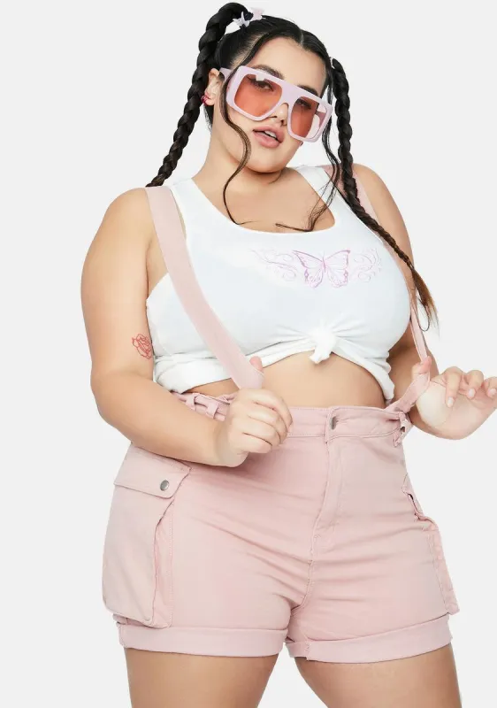 Candy She's Either Right Or Wrong Shortalls sold by Dolls Kill