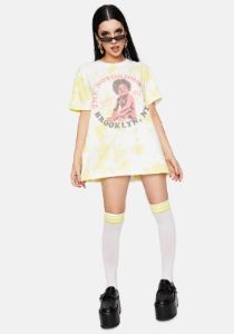 Notorious B.I.G. Tie Dye Graphic Tee sold by Dolls Kill