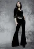 Midnight Divination Velvet Bell Bottoms sold by Dolls Kill