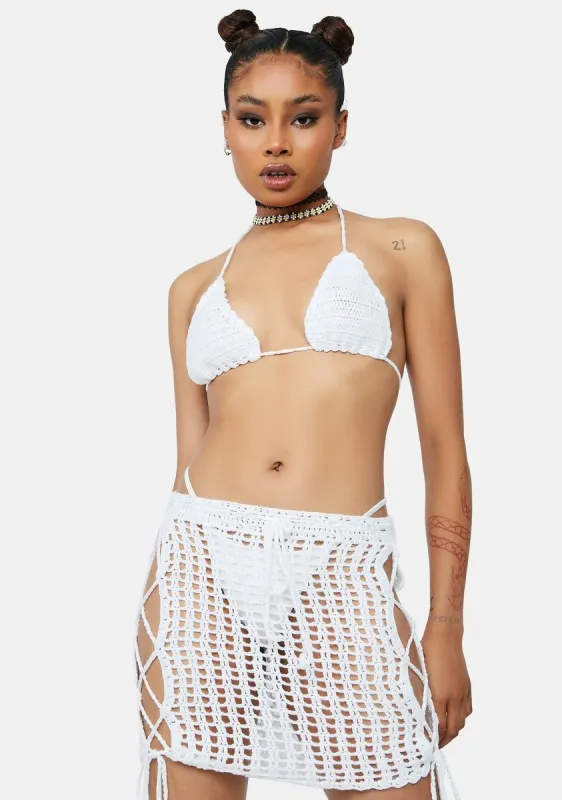 Take The Leap Crochet Set sold by Dolls Kill