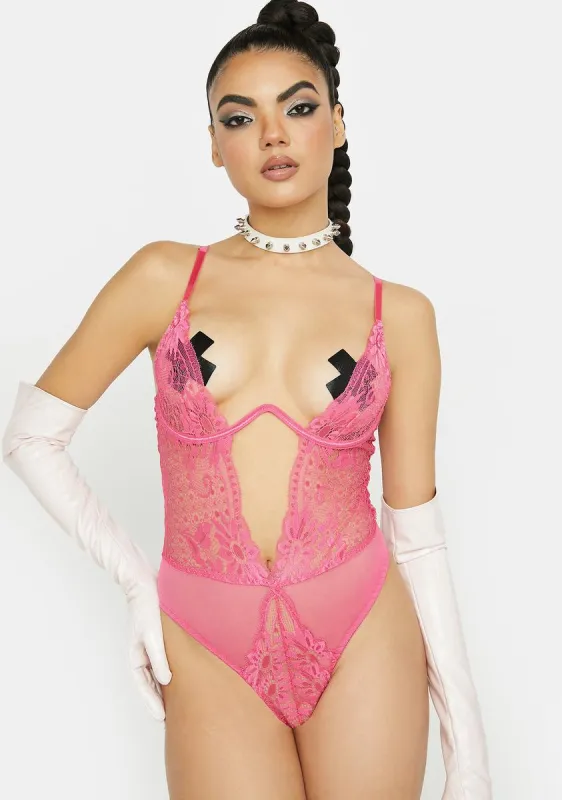 Feeling Regal Lace Teddy sold by Dolls Kill