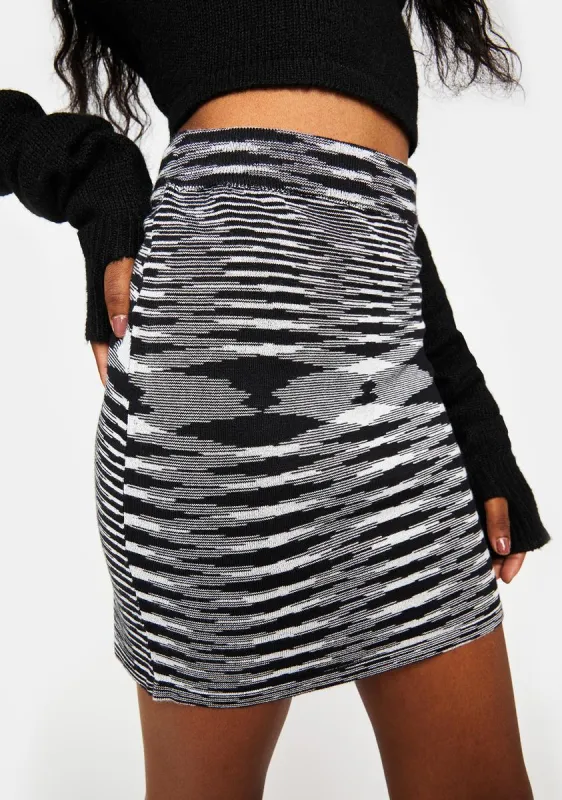 Black Multi Mini Skirt sold by Dolls Kill