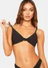 Black Zen Bikini Top sold by Dolls Kill