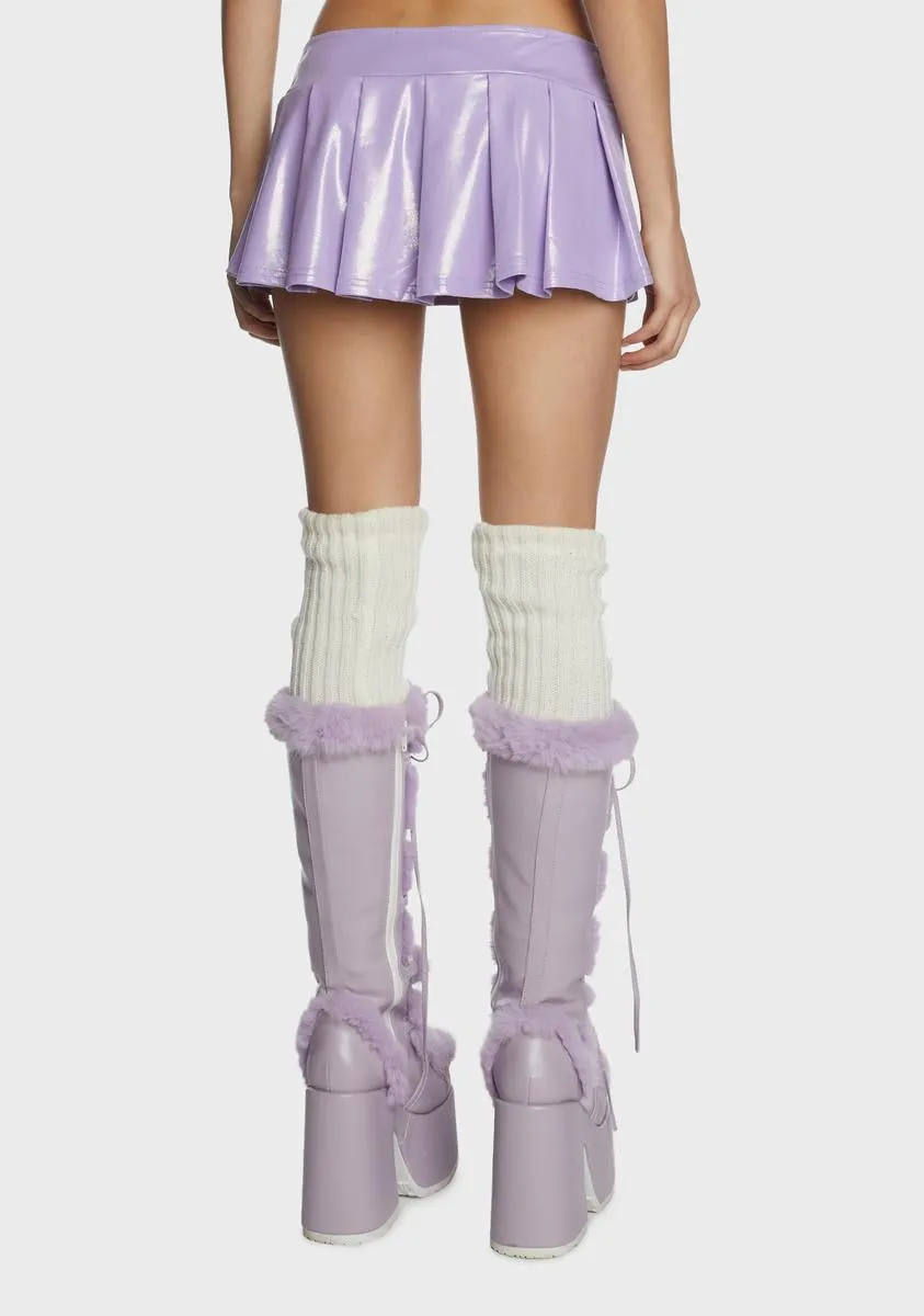 Gem Flirting With Trouble Mini Skirt sold by Dolls Kill product image thumbnail 4