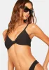 Black Zen Bikini Top sold by Dolls Kill