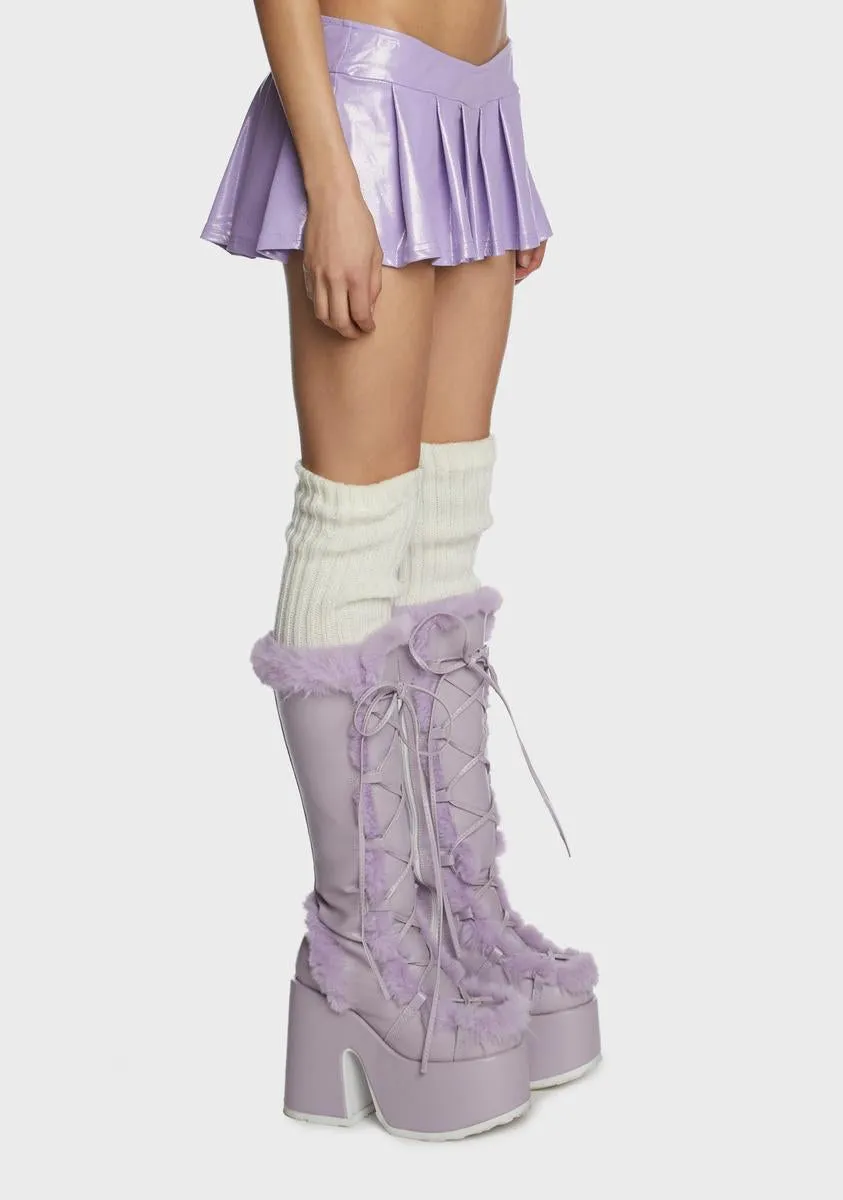 Gem Flirting With Trouble Mini Skirt sold by Dolls Kill product image thumbnail 3