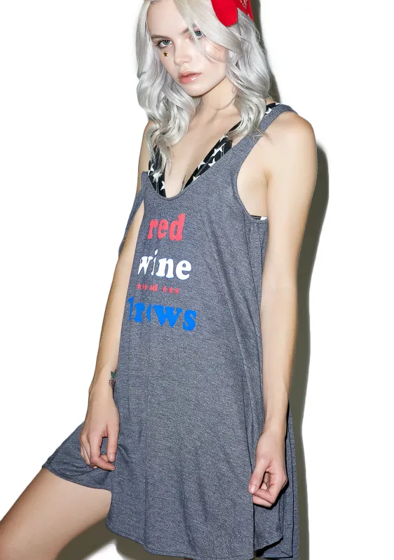 Red, Wine & Brews Indiana Tank made by Dolls Kill