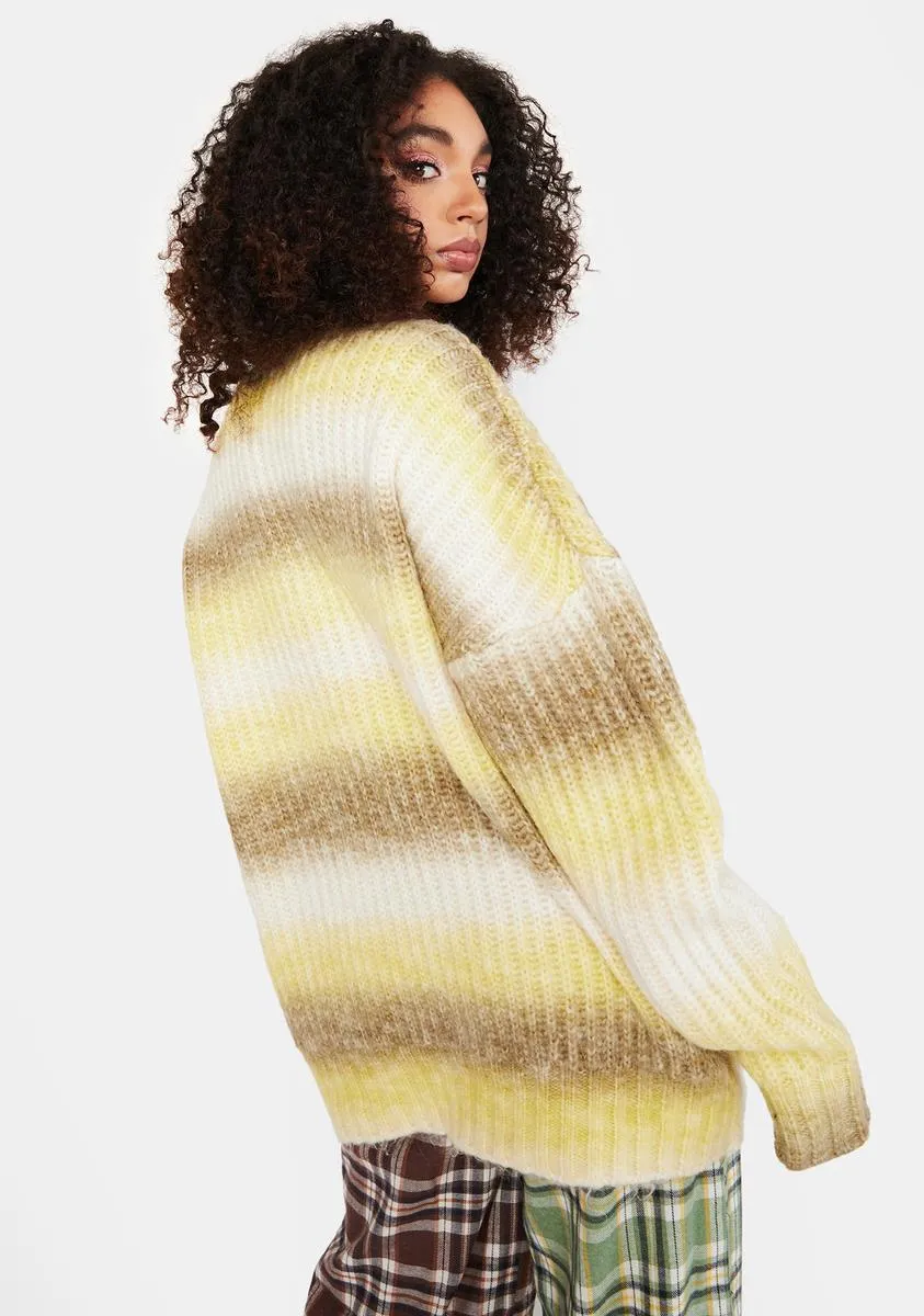 Green Celeste Knit Cardigan sold by Dolls Kill product image thumbnail 4