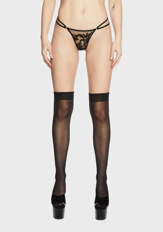 Cornelia Mesh Thong made by Thistle and Spire