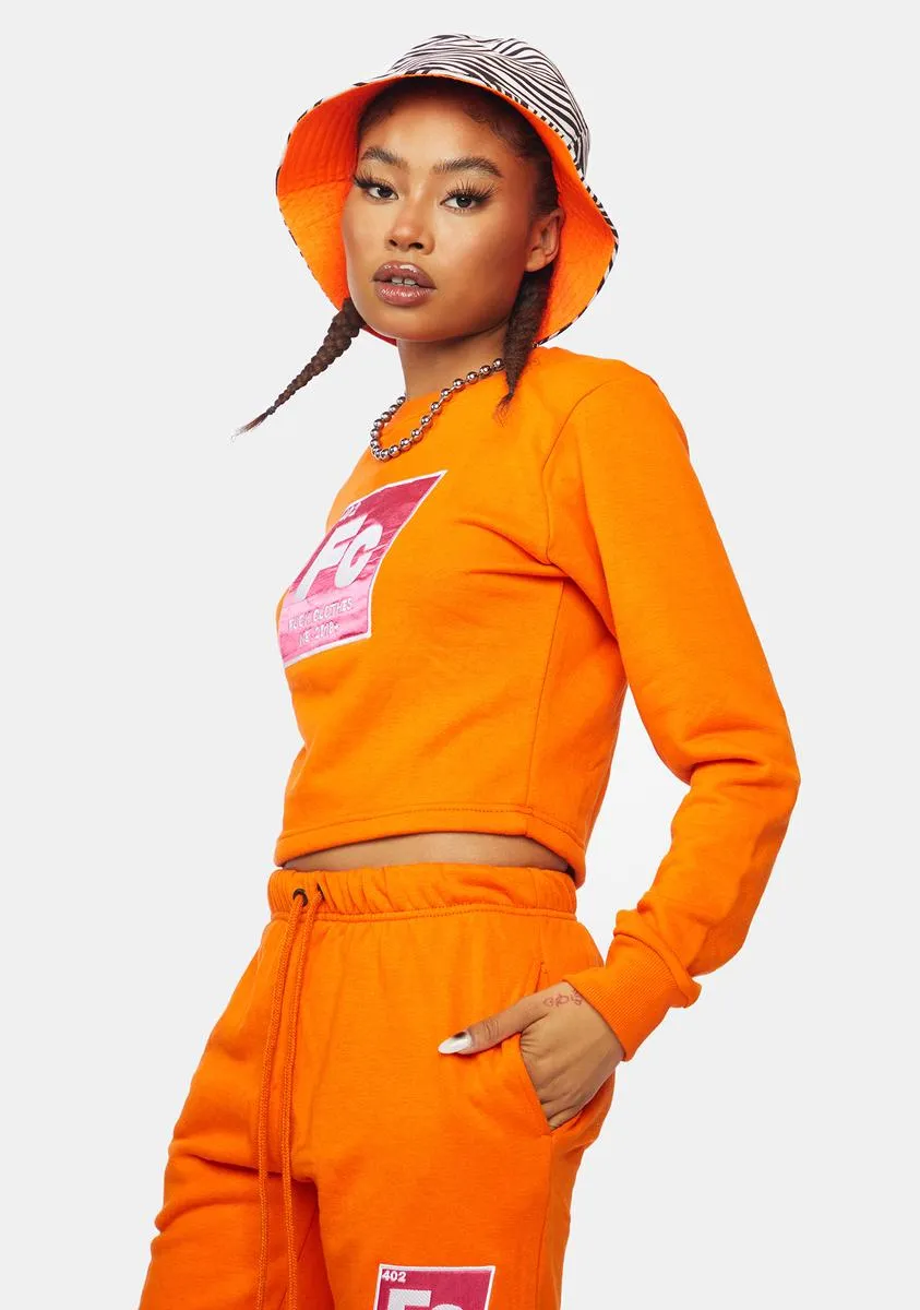 Orange Shorts Set sold by Dolls Kill product image thumbnail 2